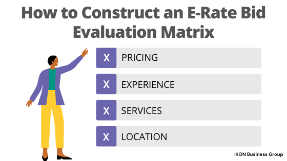 IKON-Blog-How to Construct an E-Rate Bid Evaluation Matrix