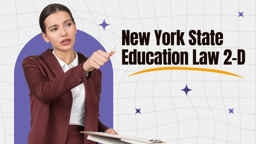Compliance with NYS Education Law 2-D